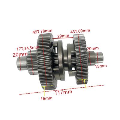 Промежуточный вал для Kayo AU200 LX200M CVT LC162FMK E-TON 200 Квадроцикла Картинг Двигатель