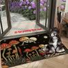 1 шт. Хэллоуинский череп Кухонный коврик Нескользящий придверный коврик Поп-дизайн Коврик для ванной комнаты Коврик для ванной Ковер для дома Раковина Прачечная Декор