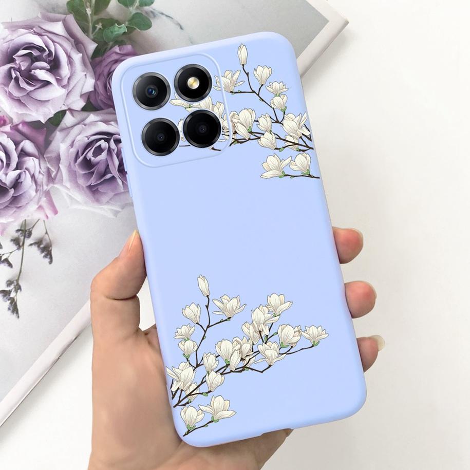 For Cover Honor X8 Phone Case TFY-LX1 TFY-LX2 TFY-LX3 Bumper Popular Flower Cats Soft Cover For Honor 70 Lite X6 X6s X8 5G Funda
