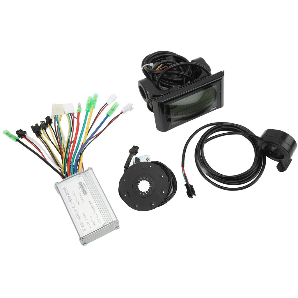 Контроллер бесщеточного двигателя 36 В 48 В S900 ЖК-дисплей 130X с ручкой газа 8C Комплект датчика усилителя мощности