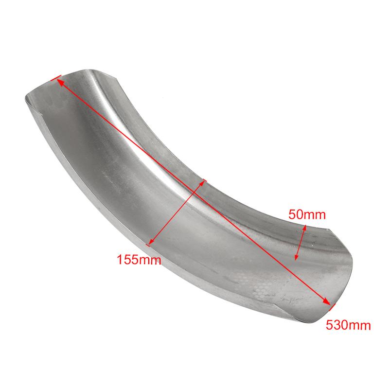Unpainted 6.1" Motorcycle Rear Wheel Fender Mudguard Protector Cover Short/ Long Mudflap For Kawasaki Honda Yamaha Suzuki
