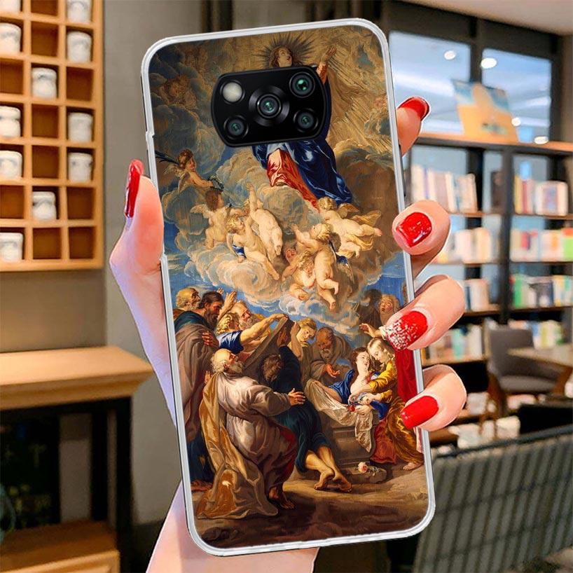 Renaissance Art Painting Cover Phone Case For Xiaomi Poco F7 Ultra X7 X6 X5 Pro M7 Redmi 15C 15 13C 13 12C 12 10C 10 9A 9C 9T 9