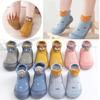 Unisex Baby Shoes Anti-slip Cartoon Animal Fox Prewalker Infant First Walkers Boys Soft Sole Rubber Outdoor Toddler Sneaker