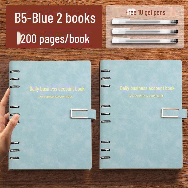 Ежедневный учет расходов B5. Книга учета с отрывными листами.