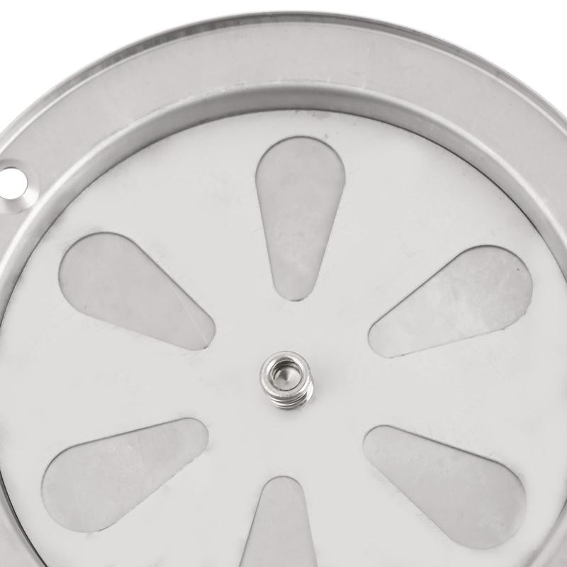 Регулируемая вентиляционная решетка 95/125 мм, круглые вентиляционные решетки, крышка для барбекю, гриль для курильщика, вытяжная вентиляционная печь