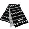 Корейская версия милого кота жаккардовый ретро стиль Fair Isle шарф женский осенне-зимний теплая атмосфера вязаный шерстяной шарф