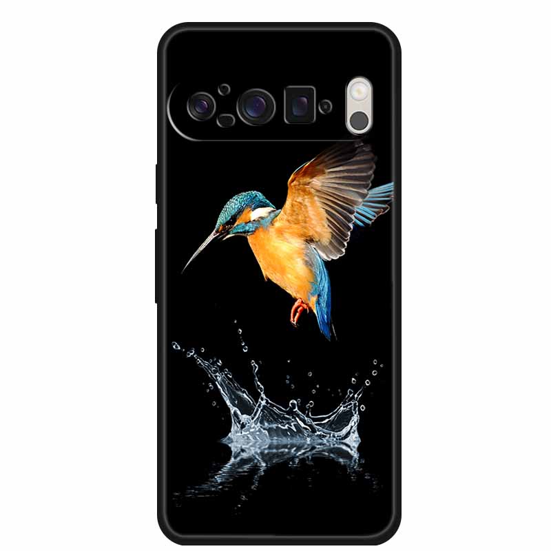 Phone Case For Google Pixel 10 Pro XL Back Cover Case Shockproof Black Silicone Soft Funda For Google Pixel 10 Pro Case 10Pro XL