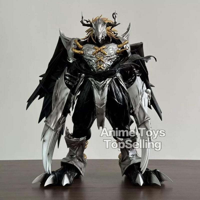 37cm/14.6in Anime Digimon Adventure Figure Huge Dark War Greymon Figure PVC Collection Model Toys Gifts