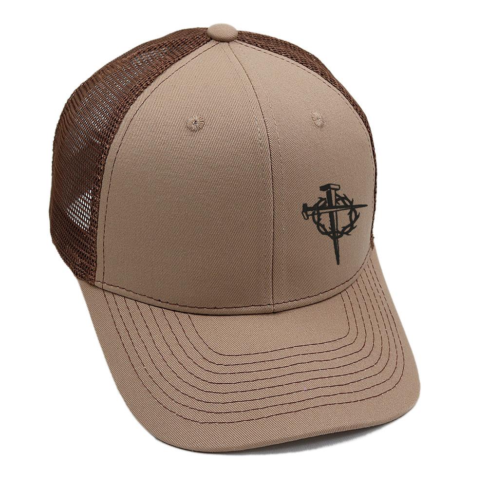 Hot Sale Wire Cross Embroidery Baseball Cap Slightly Bent Mesh Summer Men's and Women's Medium Purple Outdoor Sports Sun Hat