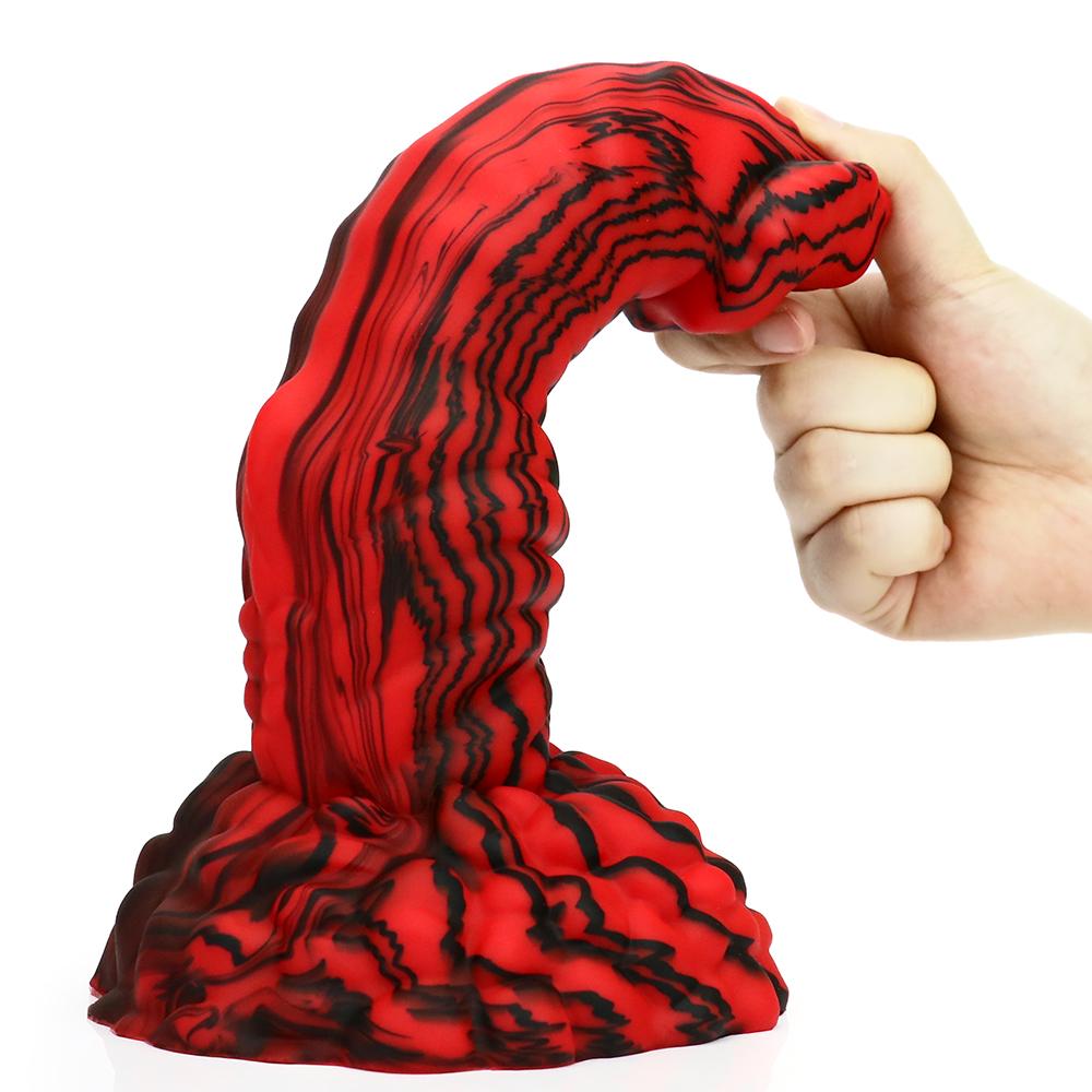 Силиконовый пенис для животных, дилдо для собак, мягкий член-монстр с присоской, анальная пробка, игрушка для мужской и женской мастурбации, взрослые анальные секс-игрушки для женщин