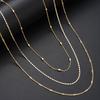 3Pcs/Set Summer Beach Belly Body Chains For Women Simple Gold Color Sequin Waist Chain Female Sexy Bikini Body Jewelry Accessory