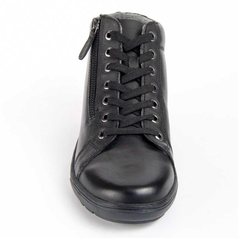 Botín Casual De Piel Para Mujer. Purapiel Botilina 99461