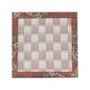 Tatami Living Goods Miscellaneous Coaster Set 6 Same Color Checkered Pink