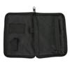 Portable Blood Glucose Meter Storage Bag Blood Pressure And Oxygen Meter Carrier Organizer Black Zipper Storage Bag Household