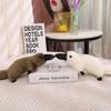 White/Grey Animal Stuffed Dolls 30/35/45cm Platypus Plush Doll Simulation Platypus Plush Toys