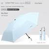 Aluminum Alloy Mini Ultra-Light Compact Portable Folding Sun Protection Uv-Resistant Pencil Umbrella Sunshade Umbrella for Women