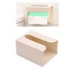 Wall Mounted Tissue Box Cover Punch Free Large Capacity Rectangular Napkin Box for Living Room