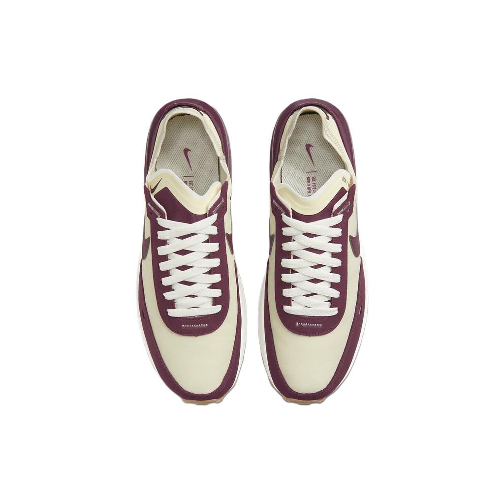 Nike Waffle One SE Night Maroon Мужские кроссовки Крем Кокосовое молоко Парус DQ7685-102