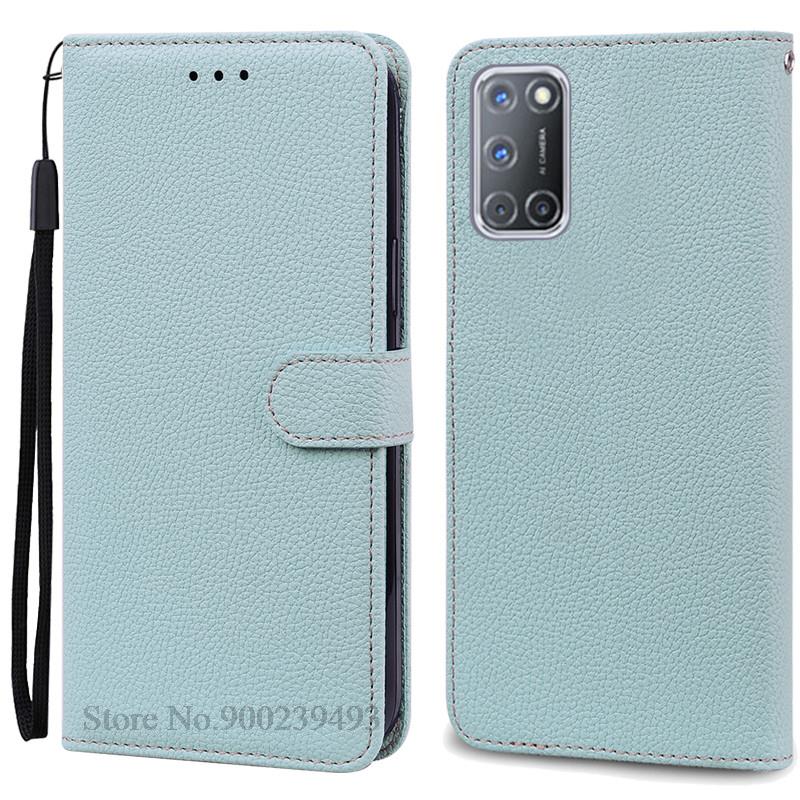 Для OPPO A52 A92 A72 Чехол Силиконовый Кожаный Чехол-книжка с кошельком Для OPPO A72 A52 A 72 52 92 OPPOA72 OPPOA52 Чехол-книжка Coque Fundas