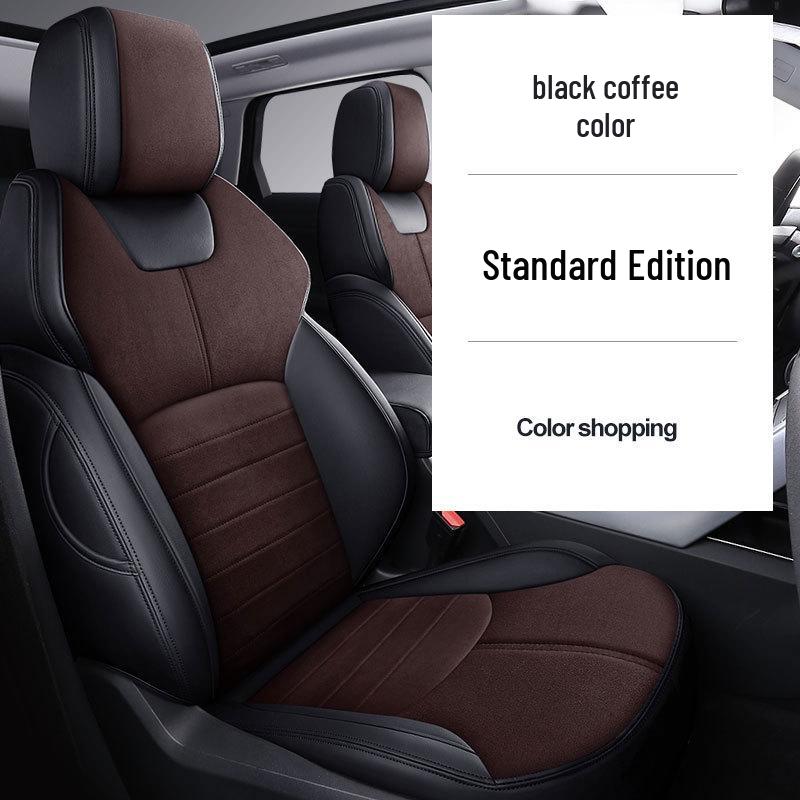 Замшевые чехлы на сиденья на заказ для Land Rover Range Rover Evoque - Полное покрытие, 5 сидений