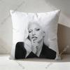 LLadyS GGagaS Pillowcase for Sofa Room Office Decor Printing Protector Cushion Cover Valentine gift Custom
