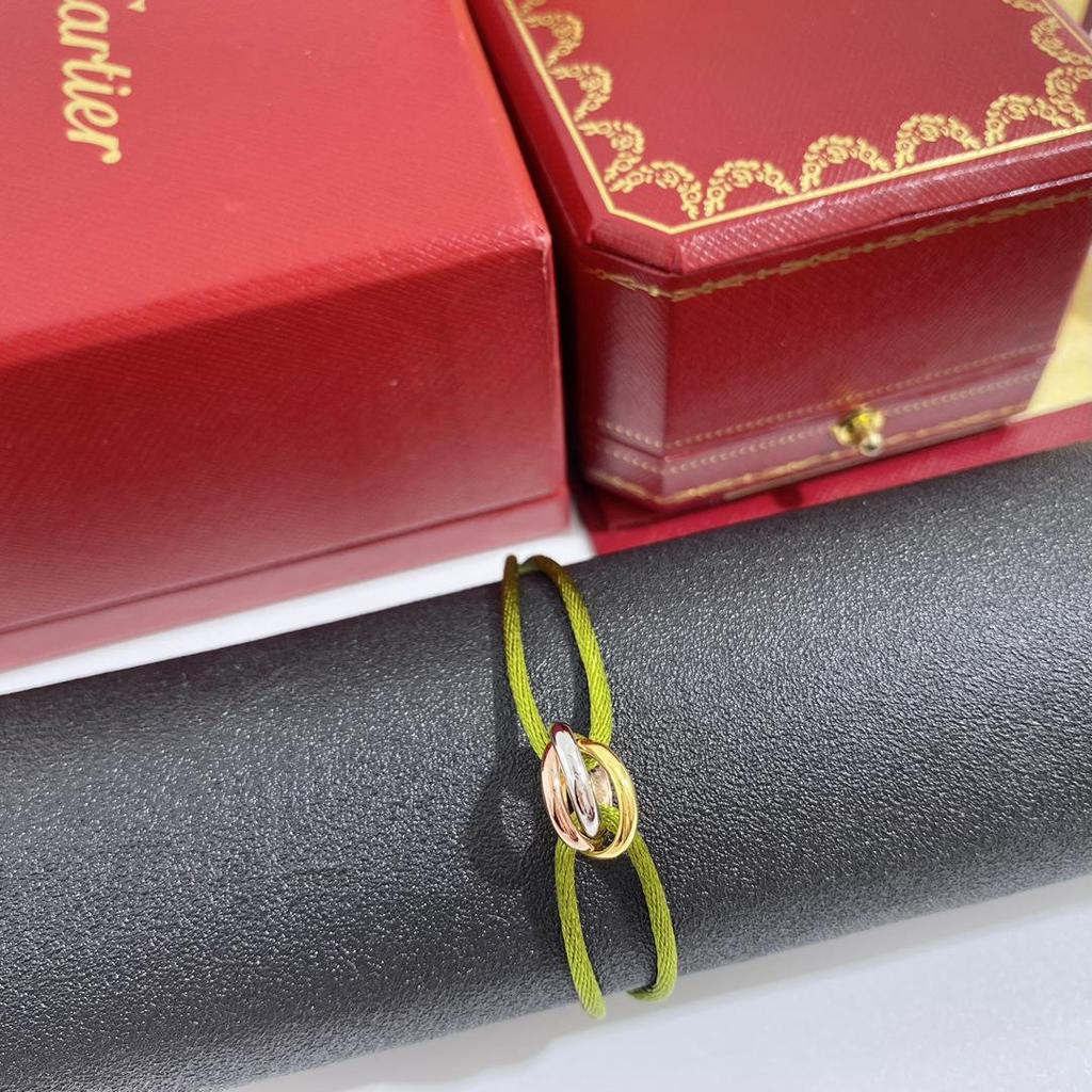 Плетеный вручную трехрядный цветной браслет: Подарок в стиле «Счастливая пара» на Новый год