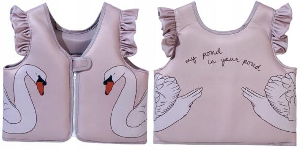Swim Suit For Children' Learning To Swimming Vest Swim Jacket Swan
