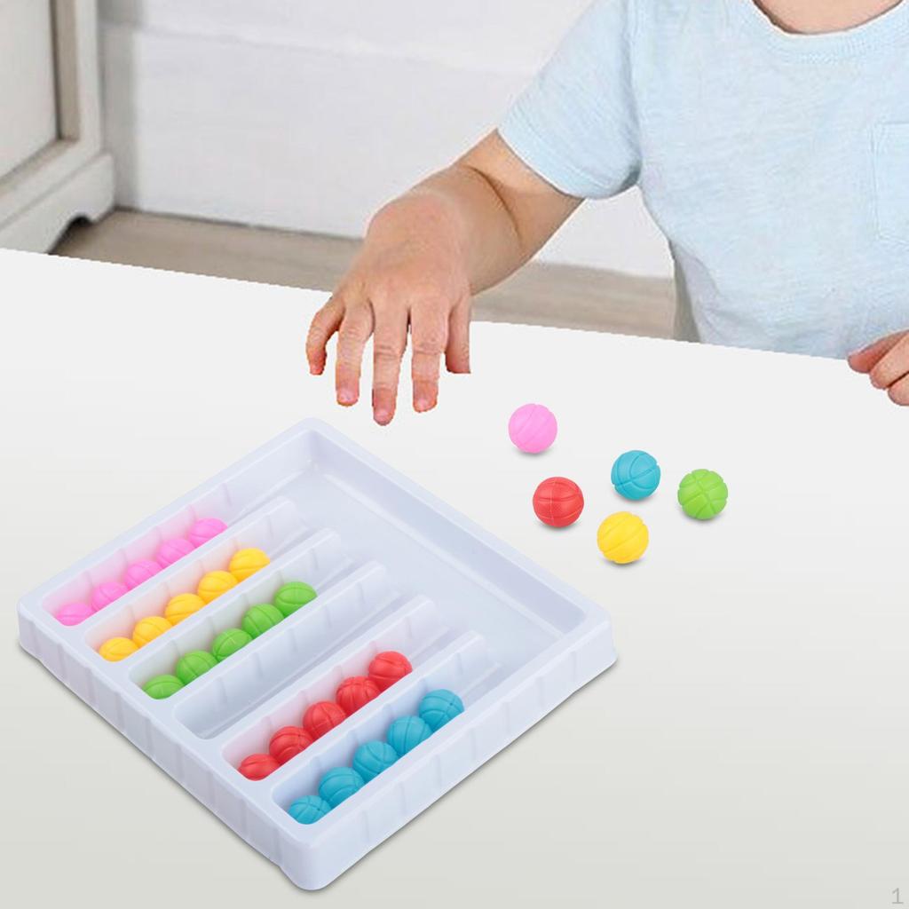 Color Sorting Toys, Sensory Interactive Educational Toy, Preschool Learning Activities Fine