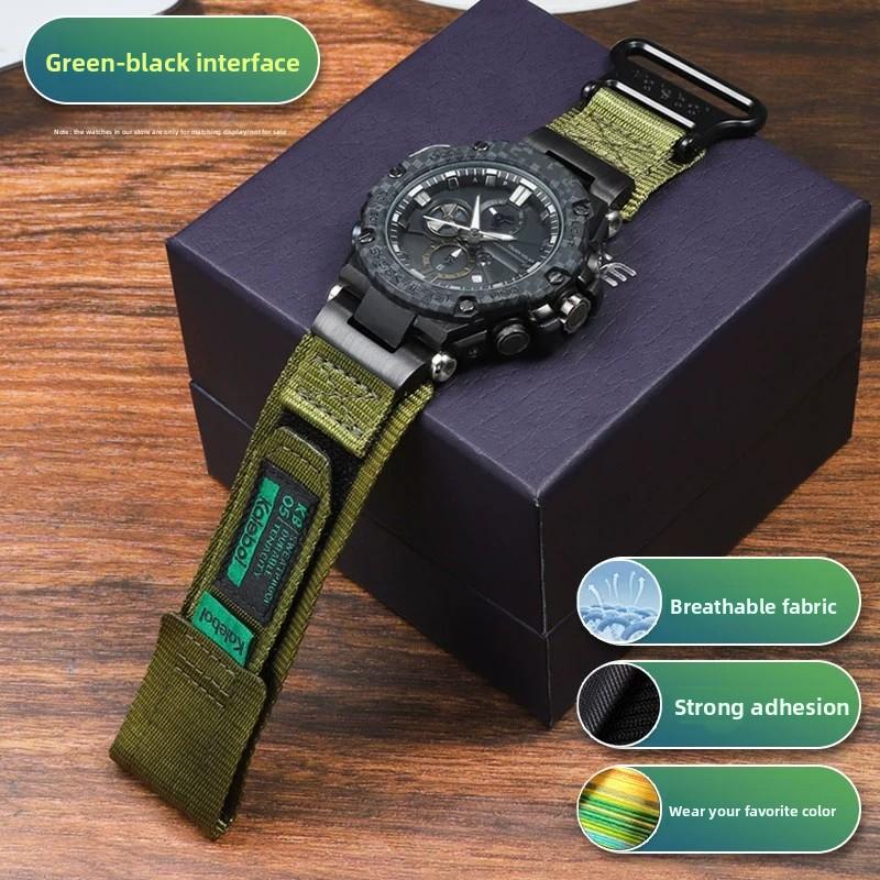 Для часов Casio GSHOCK Heart of Steel Ремешок GST-S130/S110/S120/W130L/B100/W300/400 Модифицированный нейлоновый ремешок для часов Аксессуары