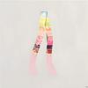 New Korean version of tassel small scarf female imitation silk twill silk silk scarf long silk scarf fashionable versatile streamer headscarf