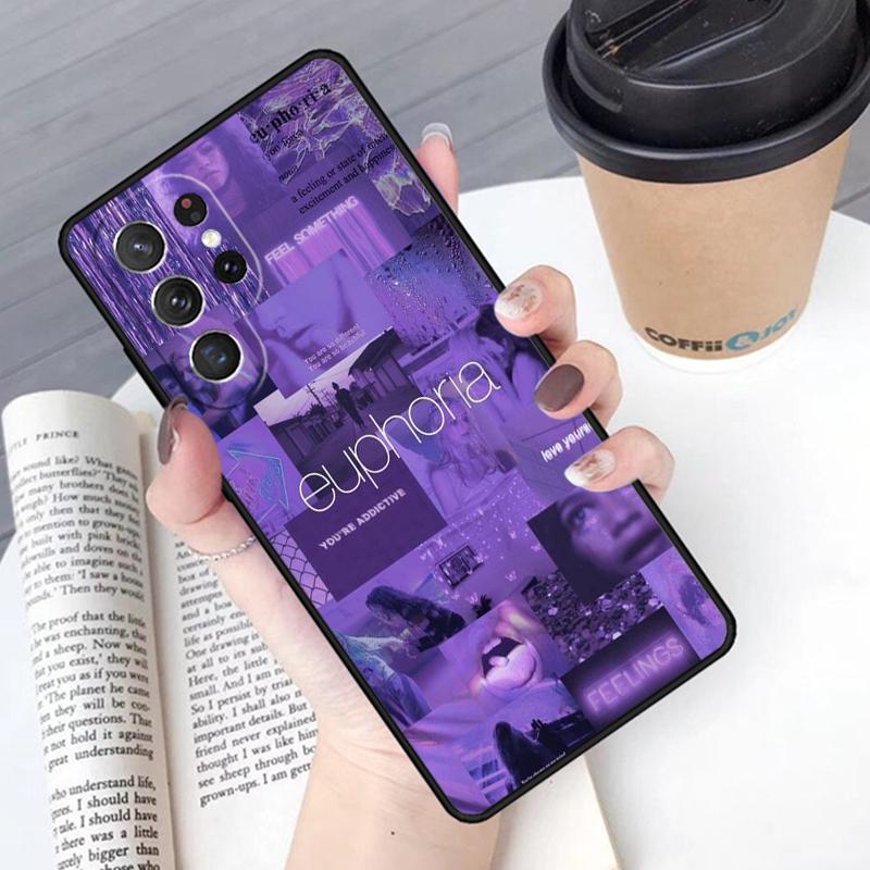 Американский сериал Эйфория чехол для телефона Cover Для Samsung Galaxy S24 S25 Ultra S21 S22 Ultra S10E Note 10 Plus Note 20 FE S23