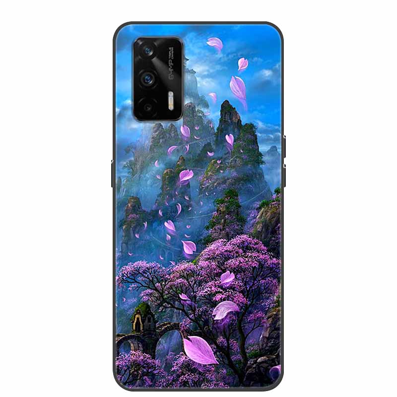 Чехол для Realme GT 5G Мраморный Мягкий Силиконовый Задний Чехол для OPPO Realme GT Neo 2T Neo2T / GT Neo2 Чехол для Телефона RealmeGT Neo 2 Funda