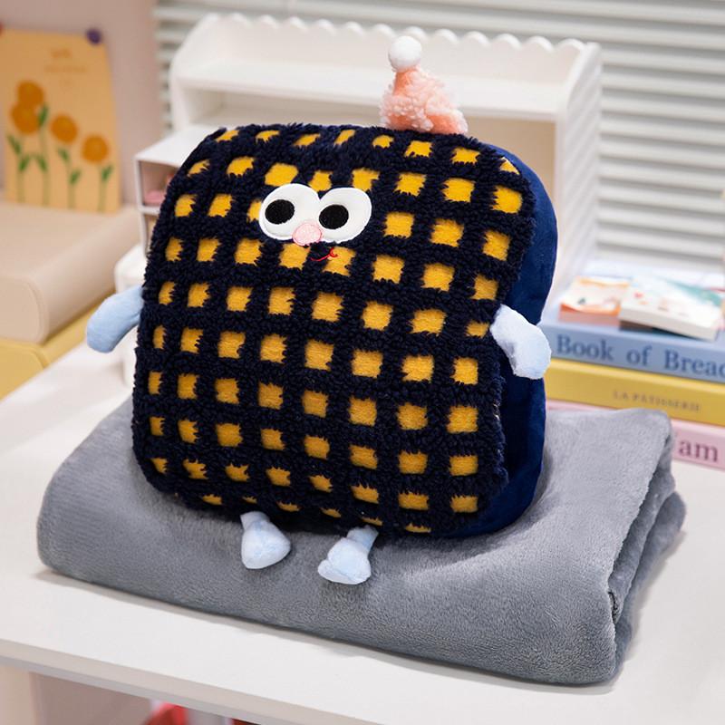 Dopamine Hand Warmer Cushion With Soft Plush Fabric For Office Rest And Car Comfort