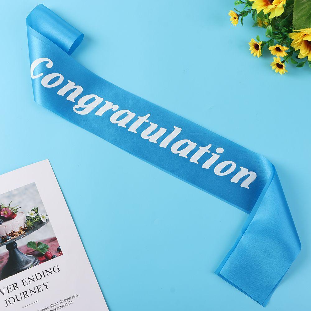 Модный фестиваль Выпускной вечер Аксессуар Плечевой ремень Пояс Украшение Поздравление Пояс