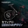 Gomexus CY98 Reel Compatible with Shimano Spinning Double Replacement for Sephia XR and Sephia Titanium Handle Suitable for Egiing and Squid