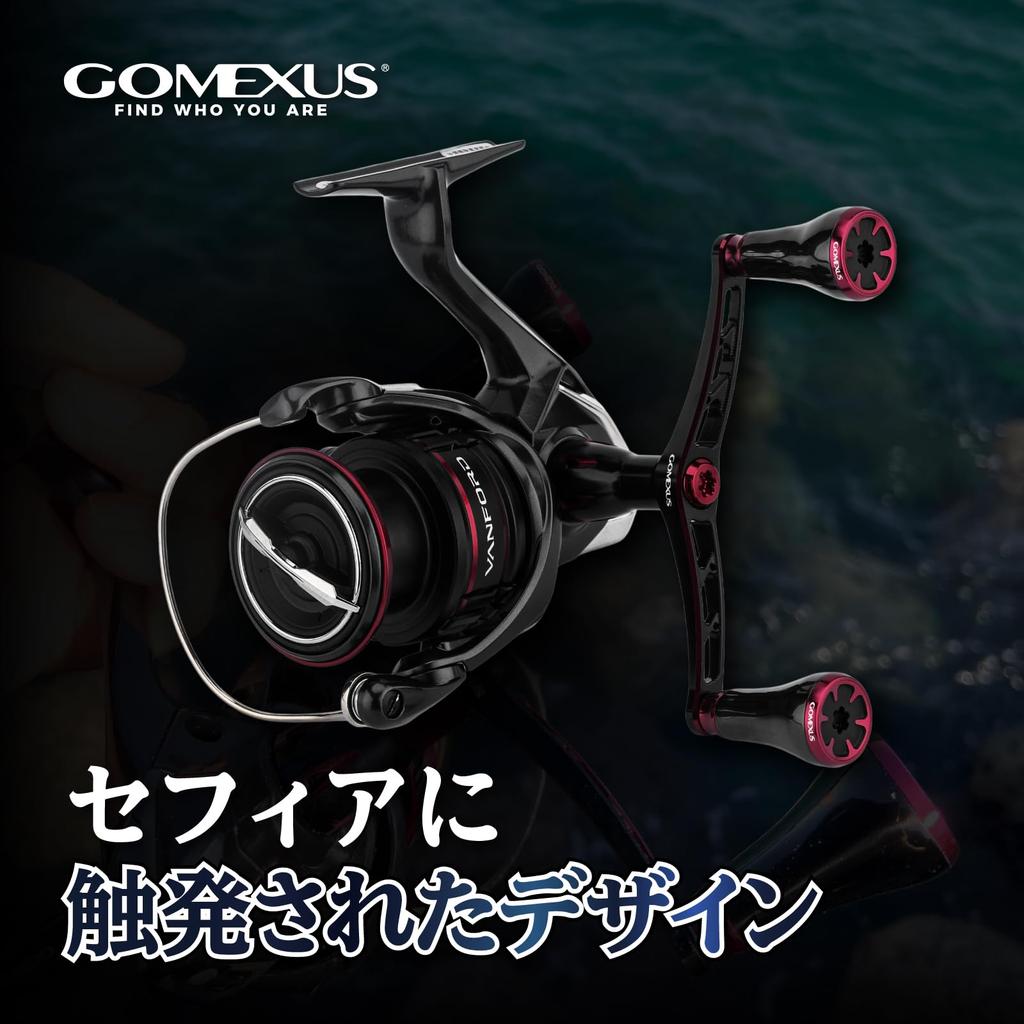 Gomexus CY98 Reel Compatible with Shimano Spinning Double Replacement for Sephia XR and Sephia Titanium Handle Suitable for Egiing and Squid