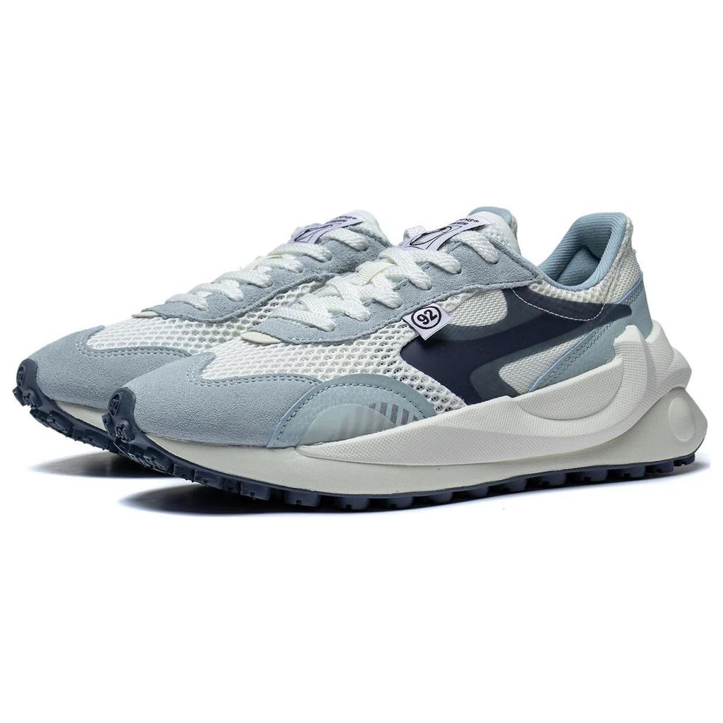 Li Ning Квадратные и круглые текстильные, синтетическая кожа, нескользящие, износостойкие, низкие, спортивно-повседневные кроссовки AGCT016-3