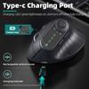 Multi-Device Vertical Ergonomic Mouse With Function Adjustment Kno Rechargeable 2.4G Bluetooth Wireless Mouse for PC Tablet