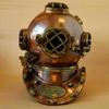 Старинный водолазный шлем ВМС США — Mark V Deep SCA Scuba Divers Helmet — Classica