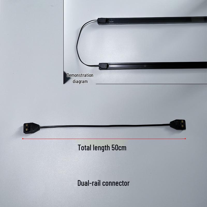 Медный рельсовый светодиодный прожектор для растений: Универсальный алюминиевый трековый светильник, 0,5 м рельс