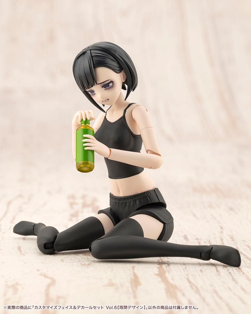 Kotobukiya Sousai Shojo Teien Customized Face Decal Set 16 Approximately 18mm Tall Scale Plastic Model (KOTOBUKIYA) & Vol. [Ama Design] 1/10