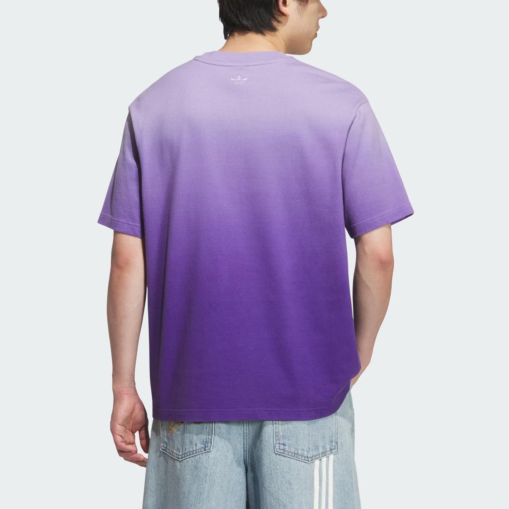 adidas Originals Dye Ss25 Sym Dip Серия Совместного Творчества Су Имин Трикотажная Футболка Свободного Кроя с Коротким Рукавом Мужские Топы KH1076