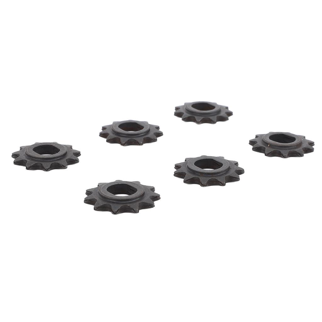 6 шт. Звездочки двигателя 25H 11T 10 мм Стальные Звездочка двигателя электросамоката Цепное колесо с H