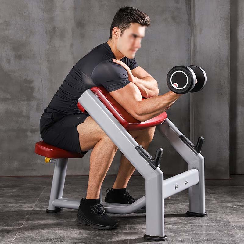 Commercial Biceps & Triceps Preacher Curl Bench