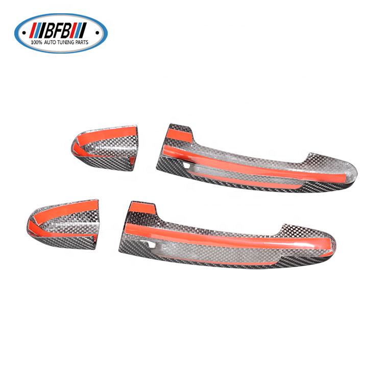 Carbon Fiber Door Handle Cover Add on Style for Chevrolet Camaro 2015+