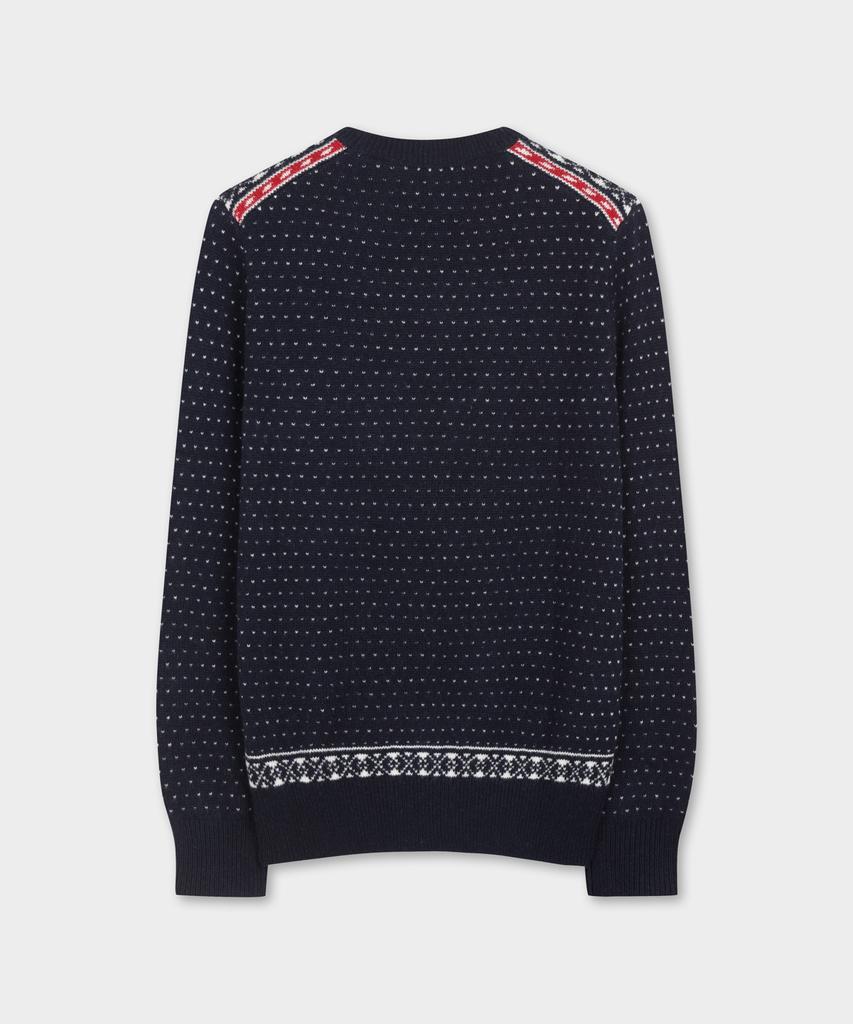 BROOKS BROTHERS Wool Holiday Fair Isle Crewneck Sweater (Multi) (Bbwrmff403)