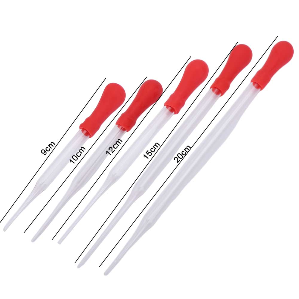 Frameless 9cm/10cm/12cm/15cm/20cm Medicine Dropper Dropper Transfer Glass Dropper Glass Pipette