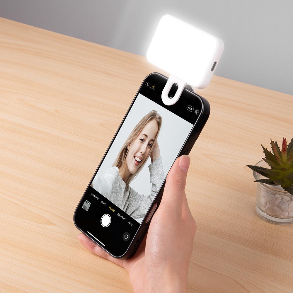 Selfie LED Color Clip Filling Light GZ888 Live Selfie Special Mobile Phone Video Conference Photography Filling Light