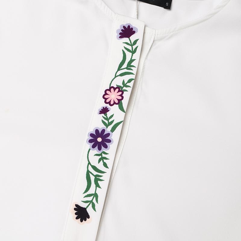 ZANZEA Женское повседневное свободное длинное платье с круглым вырезом и рукавами 3/4 с цветочным принтом