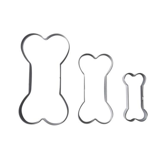 Набор формочек для печенья Yousheng Dog с верхом из ПВХ, формочки для печенья в виде собачьей кости и лапы, симпатичные формочки для печенья в виде животных, форма для лакомства для домашних животных